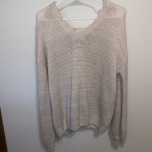 Francesca’s knit oversized sweater